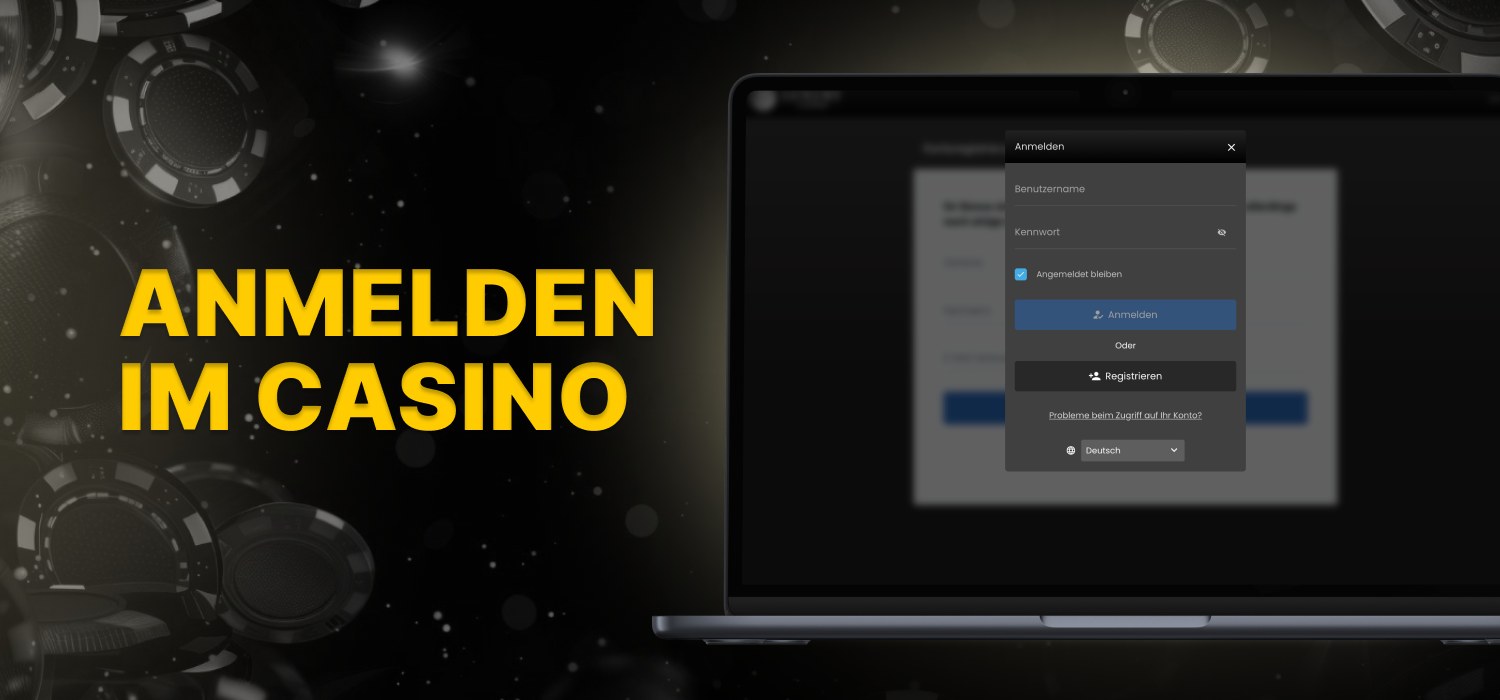 Einloggen bei Luxury Casino