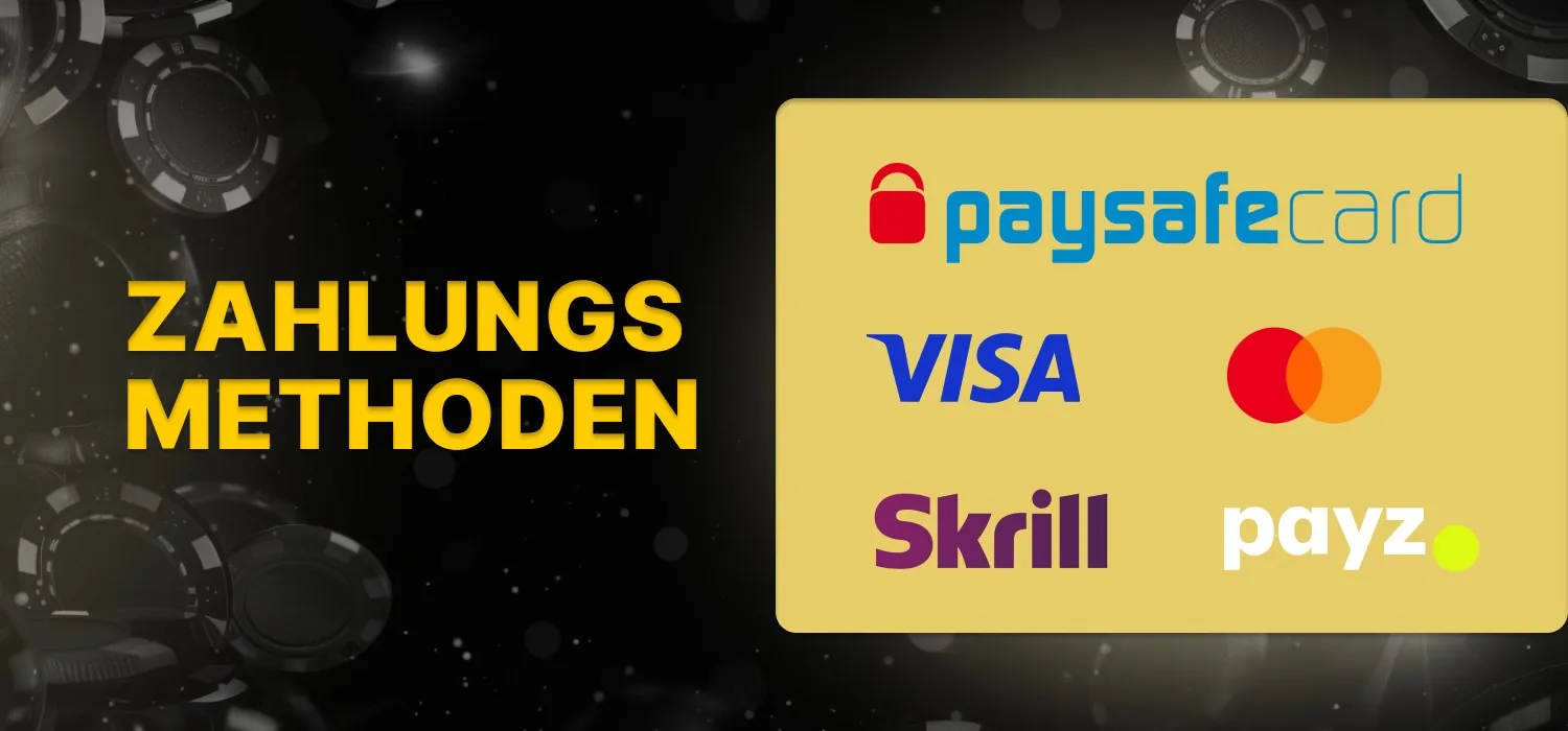 Zahlungsmethoden für Nutzer in Österreich