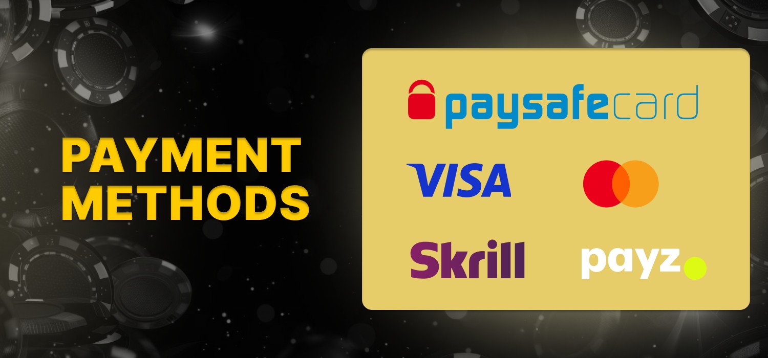 Payment methods for users in Austria