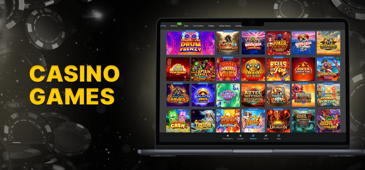 popular games at casino